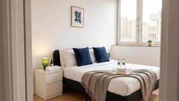 Iron/ironing board, travel cot, WiFi, bed sheets