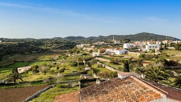 منظر من الجو على ارتفاع عالٍ