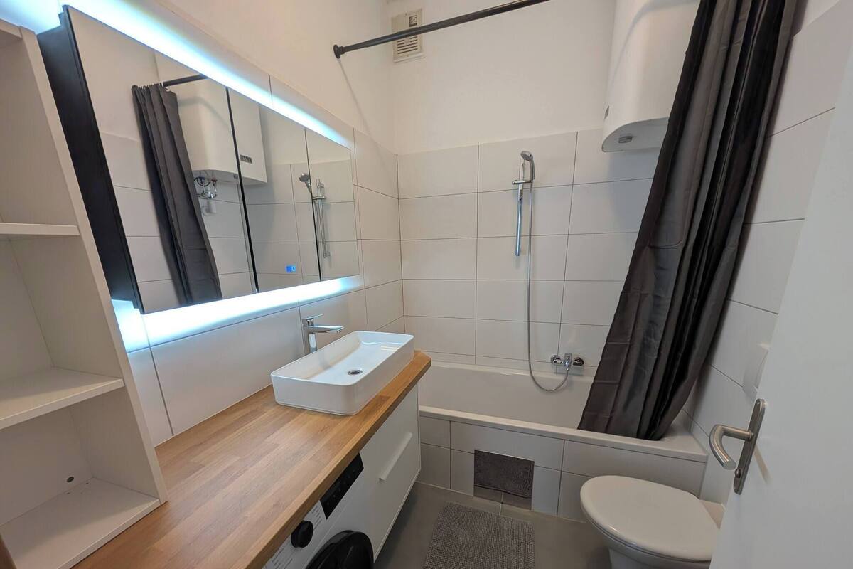 Căn hộ, 1 phòng ngủ | Phòng tắm