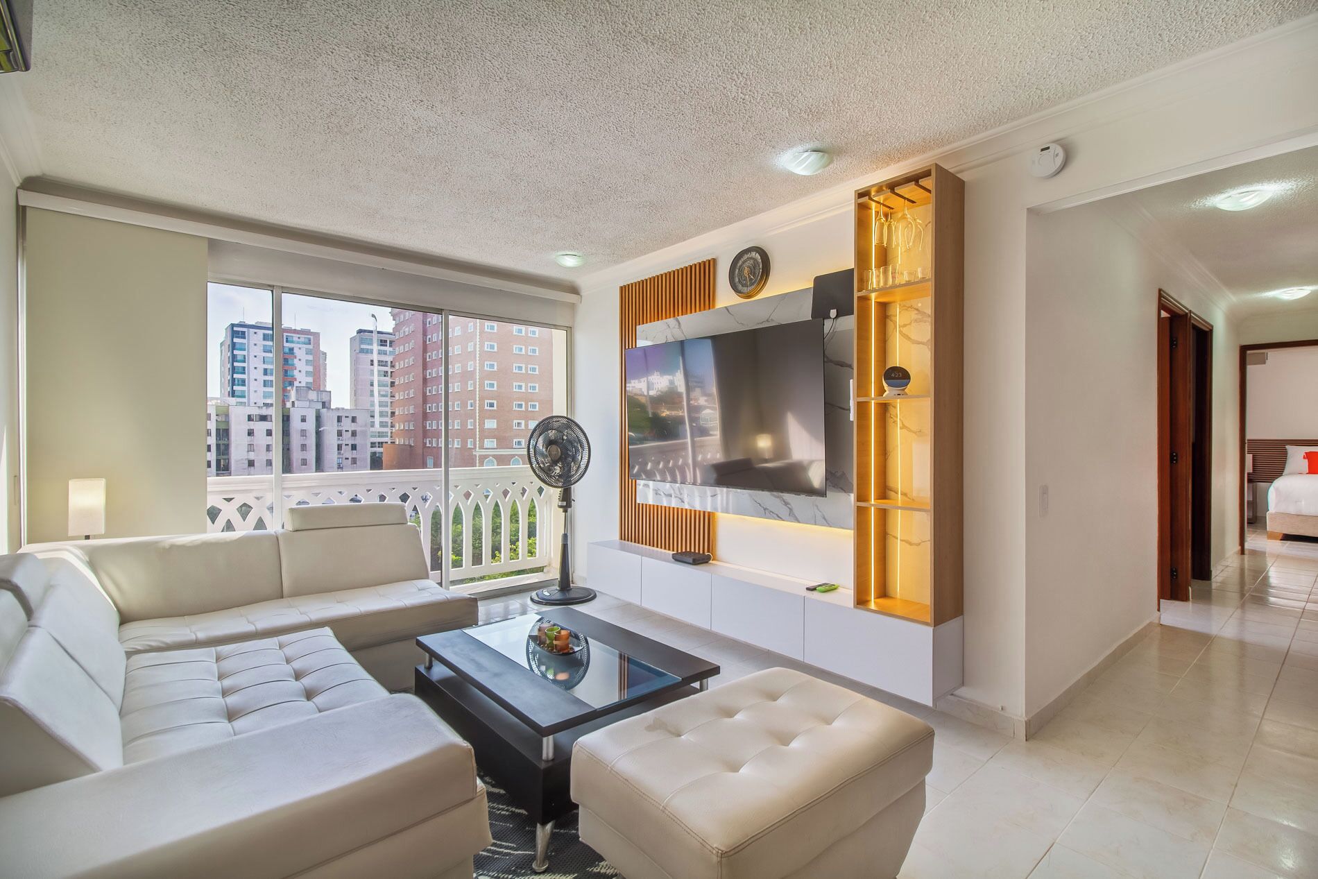 Apartemen Keluarga, pemandangan kota | Area keluarga