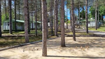 Enceinte de l’hébergement