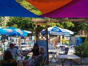 Udendørs spisemuligheder