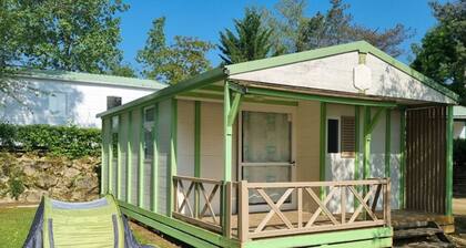 Chalet avec terrasse pour 5 pers. Ă Gondrin