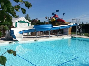 Pool - Mobile home terrace - 5 guests (Girac)
