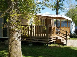 Exterior - Mobile home with terrace - 8 guests (Girac)