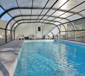 Pool - Cottage with private pool - 6 guests (Bouchamps-lès-Craon)