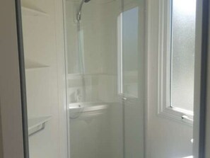 Bathroom - Cozy mobile home with terrace - 4 guests (Anduze)