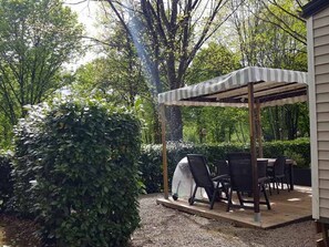 Outdoor dining - Comfortable mobile home - 6 guests (Girac)