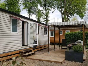 Outdoor dining - Comfortable mobile home - 6 guests (Girac)