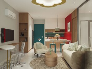 Deluxe Suite, City View | Living area - Indochine Casa (Ho Chi Minh)