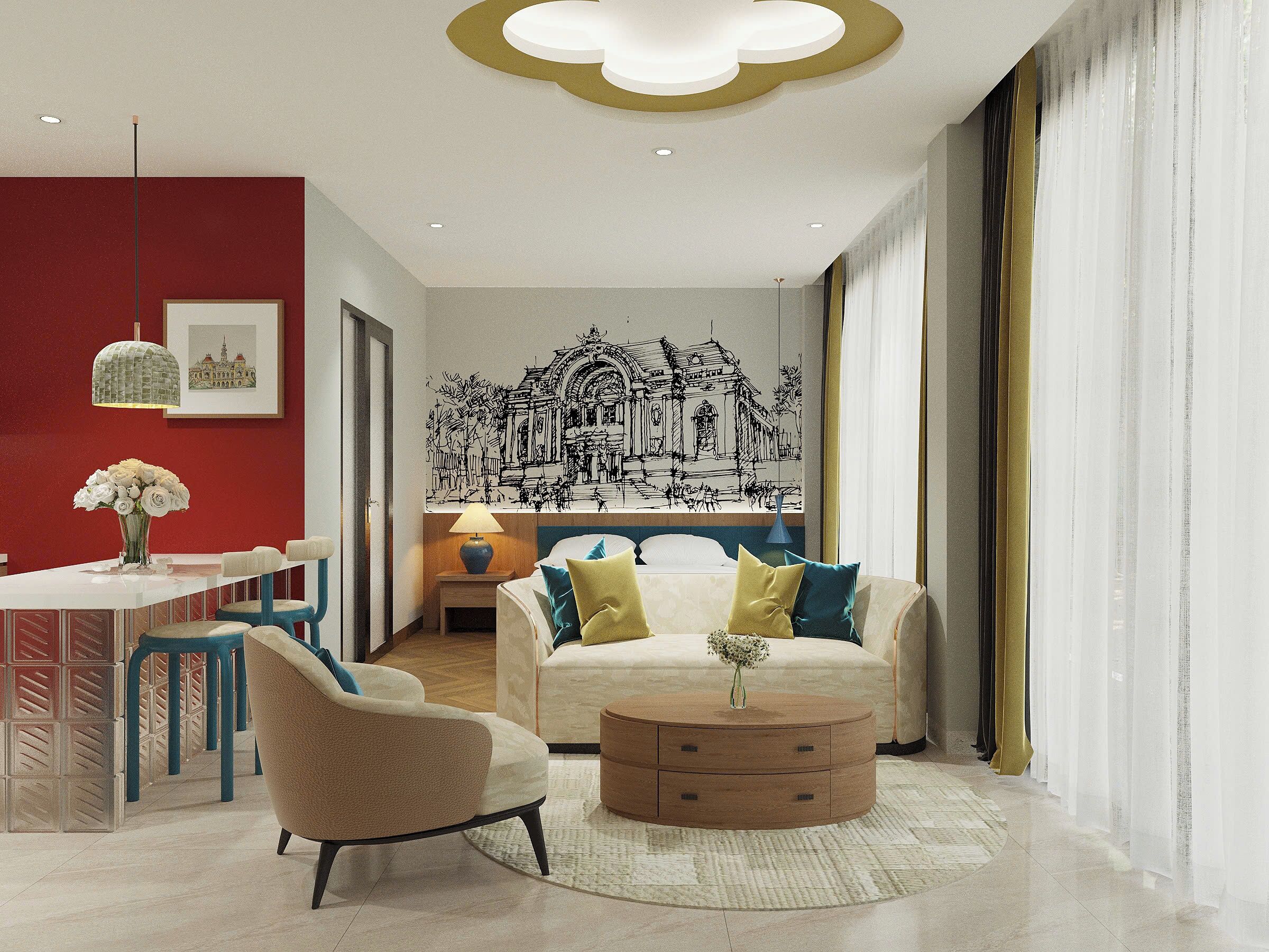 Deluxe Suite, City View | Bahagian dalam