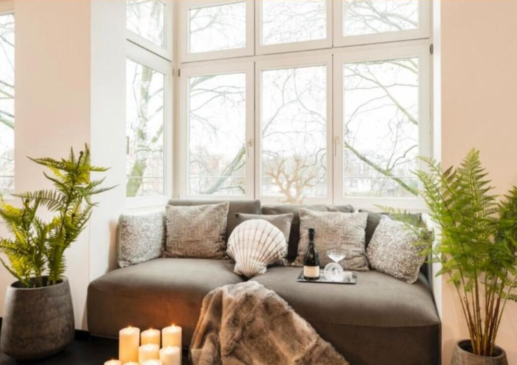 Executive-Suite, Flussblick | Wohnbereich