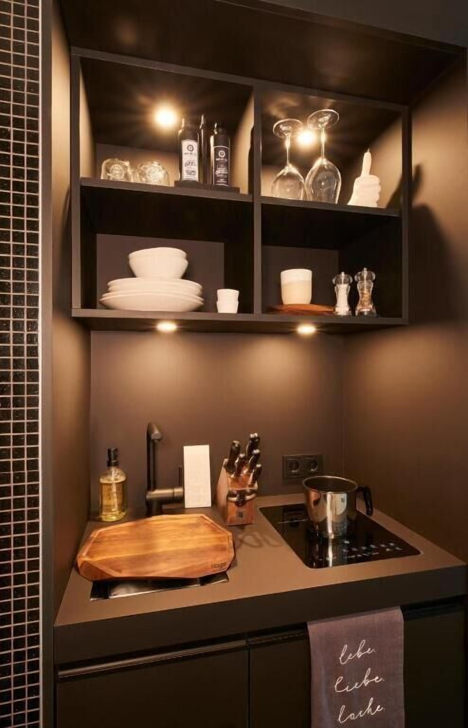 Superior tweepersoonskamer, uitzicht op rivier | Privékeuken