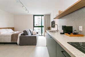 Iron/ironing board, Internet, bed sheets - Pool plus 350MB Wi-Fi | 500m from the seafront #CA73D (Florianópolis)
