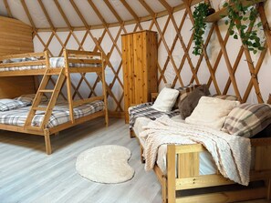 1 chambre, draps fournis