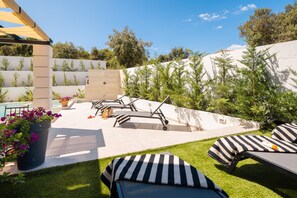 Villa | Terrace/patio - Villa Verde Razanj With Heated Pool (Rogoznica)