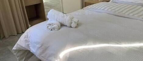 2 chambres, fer et planche à repasser, accès Internet, draps fournis