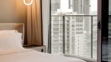 Suite Deluxe, 2 dormitoris, balcó, vistes a la ciutat