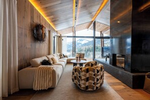 Chalet, 6 Bedrooms, Accessible, Smoking | Living area - K-lodge View Valdaora (Valdaora)