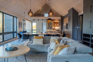 Smart TV, fireplace, video games, DVD player - Les Thermes Charlevoix / Spa with a view (La Malbaie)