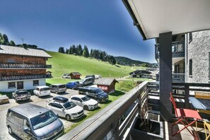 Property grounds - Wifi, 300m from ski slopes, 2nd floor, terrace, ski locker, 100m², Les Gets (Les Gets)
