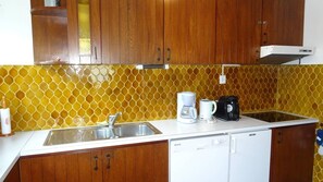 Private kitchen - 3rd floor, balcony, parking, tv, 63m², Les Gets (Les Gets)