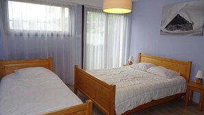 2 bedrooms, WiFi - 3rd floor, balcony, parking, tv, 63m², Les Gets (Les Gets)