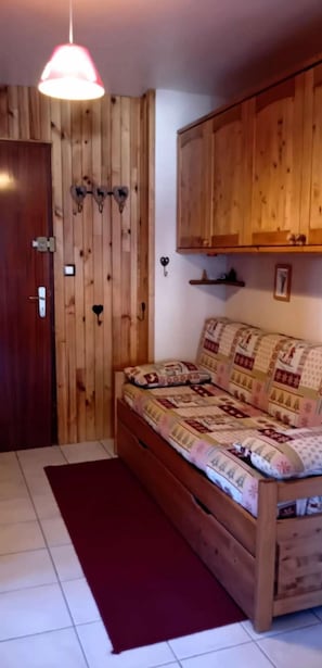 Interior - 2nd floor, balcony, tv, 50m², Les Gets (Les Gets)