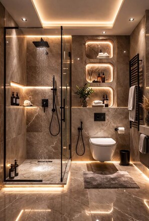 Luxury Suite, River View | Bathroom - Farida Palace Nile Resort (Luxor)