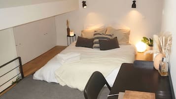 1 chambre, fer et planche à repasser, accès Internet, draps fournis