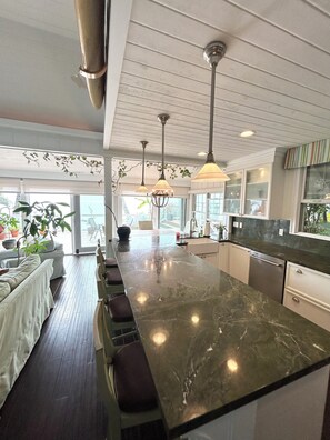 Interior - Beachfront South Shore Retreat with Stunning Ocean View Deck, Surf Near Waikiki (Honolulu)