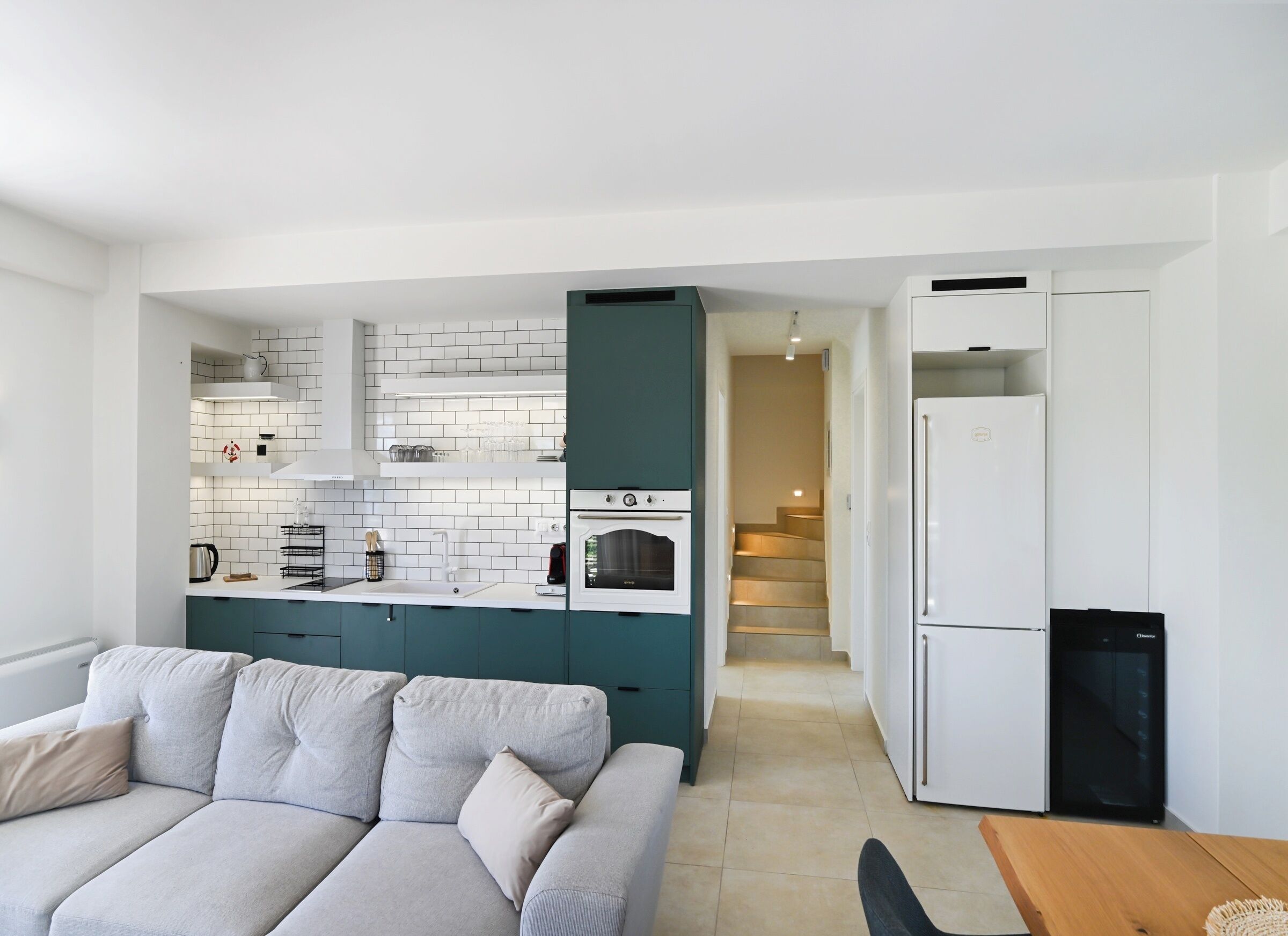 Family Duplex, Sea View | Living area