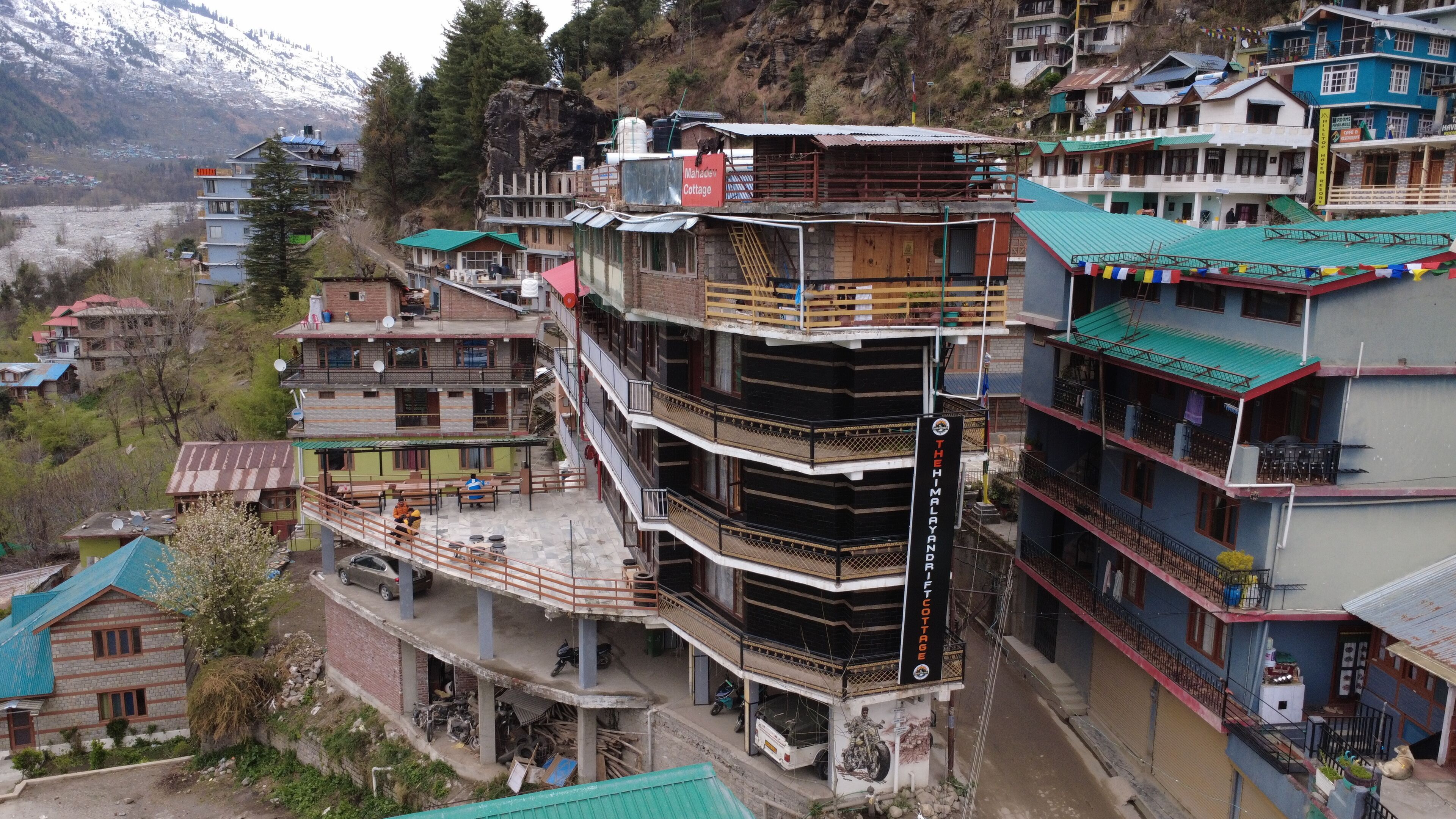 Fachada da propriedade