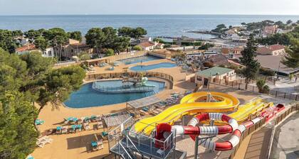 Mobil-home Premium 6 pers – Camping 4★ – Accès direct mer – Piscine & Clim