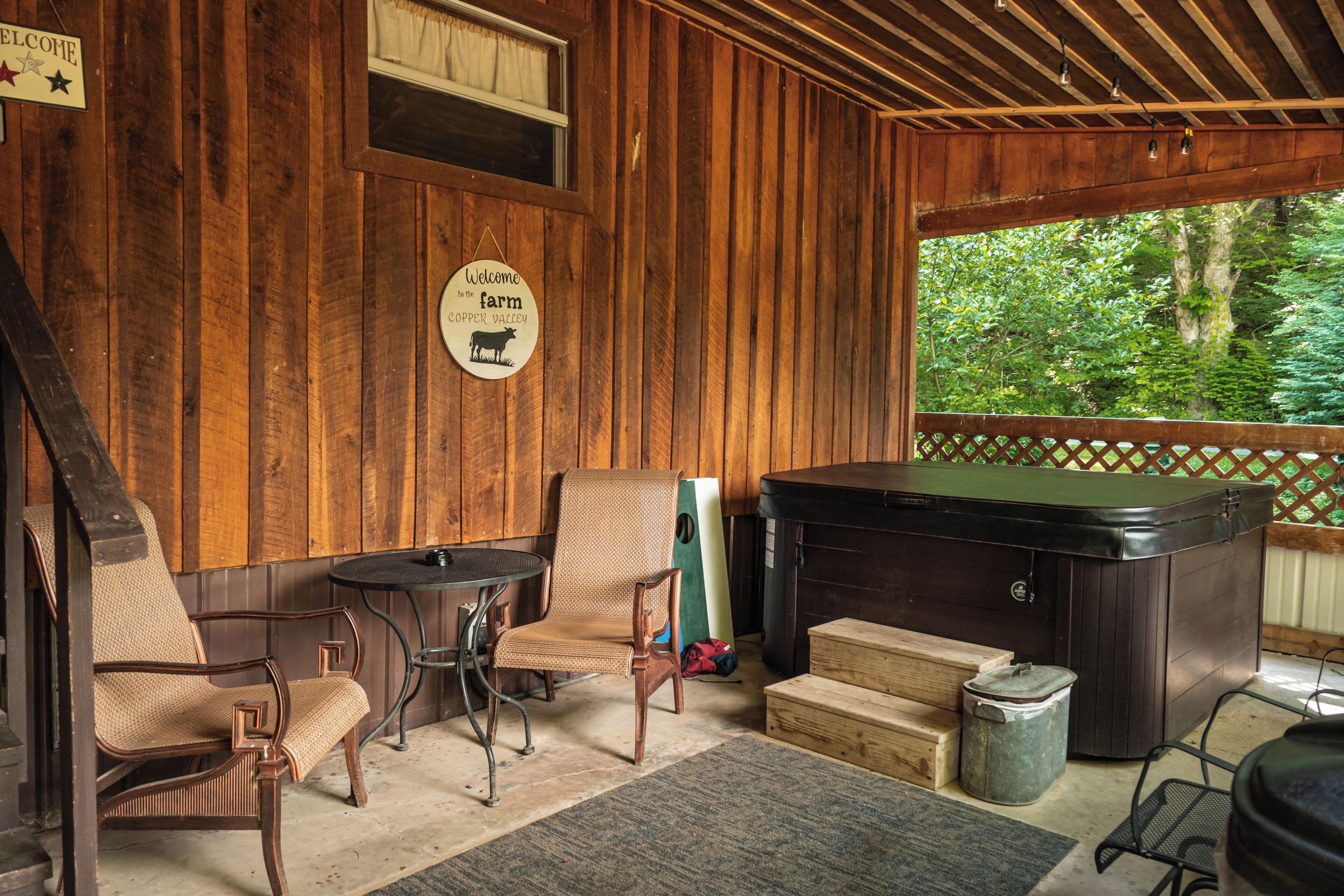 Baignoire à remous extérieure