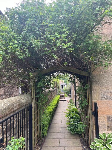 Small Private Guest cabin in lush green Dean Village, 0.7mile to City Centre