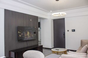 Living area - RISPS HOMES 
Elevated Living  
Home Away from home (Nairobi)