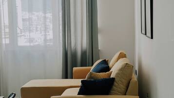 Departamento, balcón | Área de sala de estar