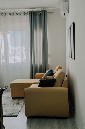 Apartment, Balcony | Living area - Elrea Living 2 (Tirana)