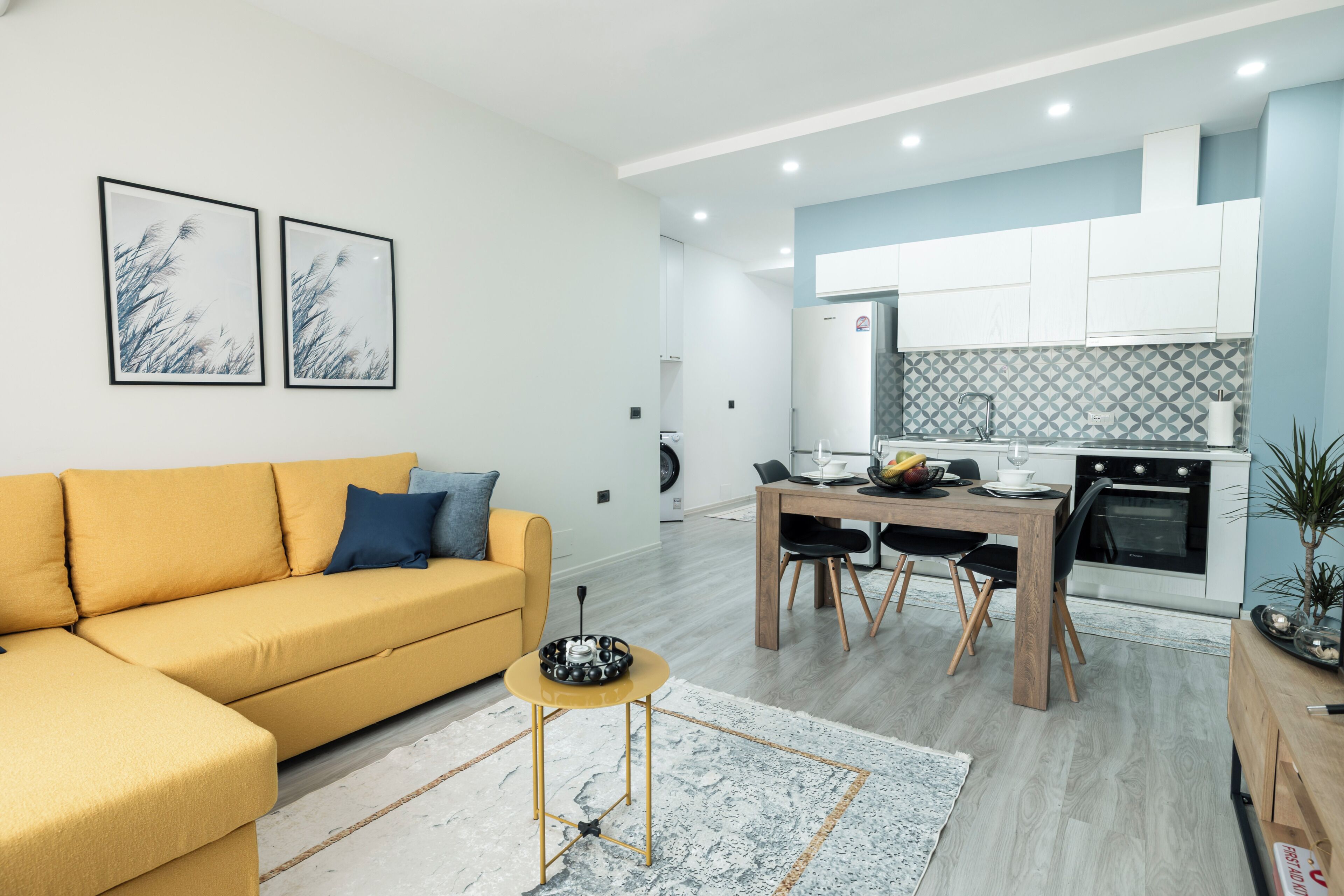 Appartement, 1 chambre | Aire de séjour