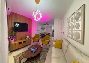 Living area - SAN ISIDRO URBAN SUITE (Santo Domingo Este)