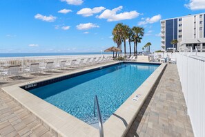 Pool - An Ocean Breeze puts a Mind at Ease (Madiera Beach)