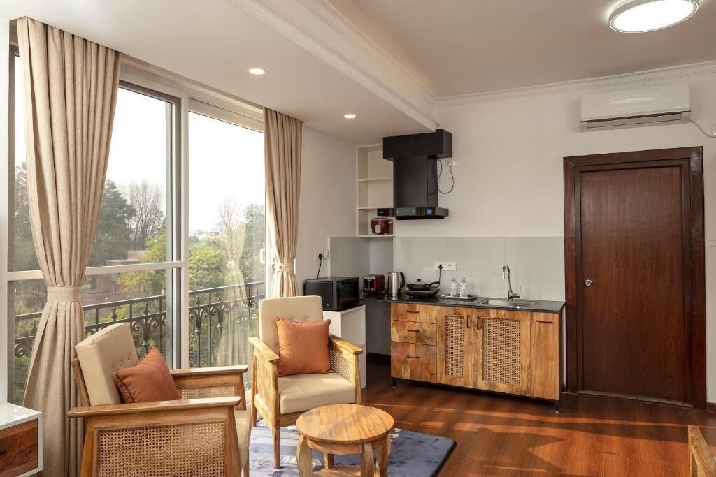 Suíte júnior, sacada, vista para a cidade | Parte interna