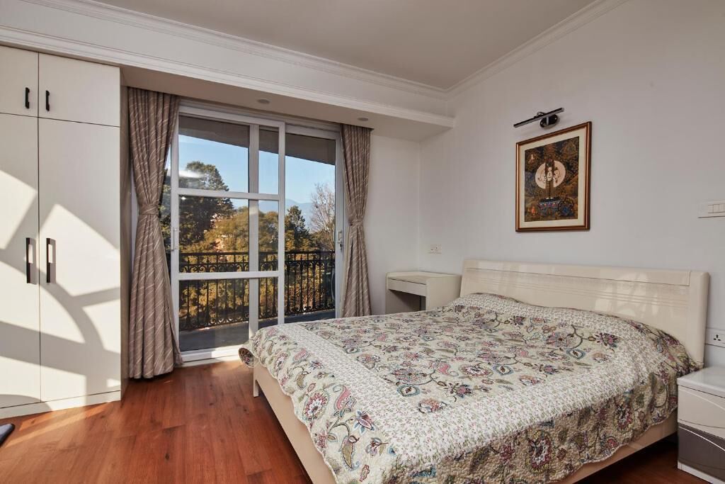 Comfort Twin kamer, balkon, uitzicht op stad