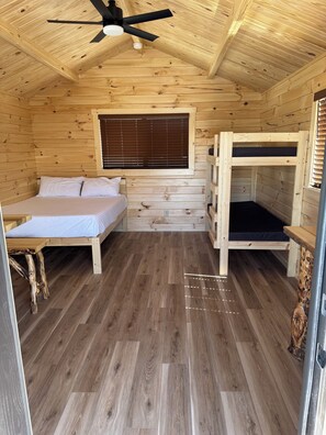 Room - This cabin is perfectly priced for small families or friend groups. (Virgin)