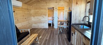 12 miles from Zion National Park, this brand new cabin sleeps 4