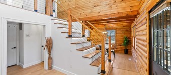 Black Luxury Cabin Fire Pit•Game Room.10 Guests