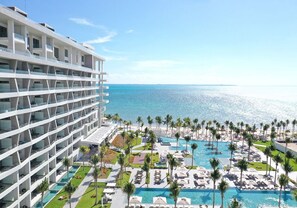 Exterior - Cozy 2-bedroom condo with AC in perfect Cancún location (Cancún)