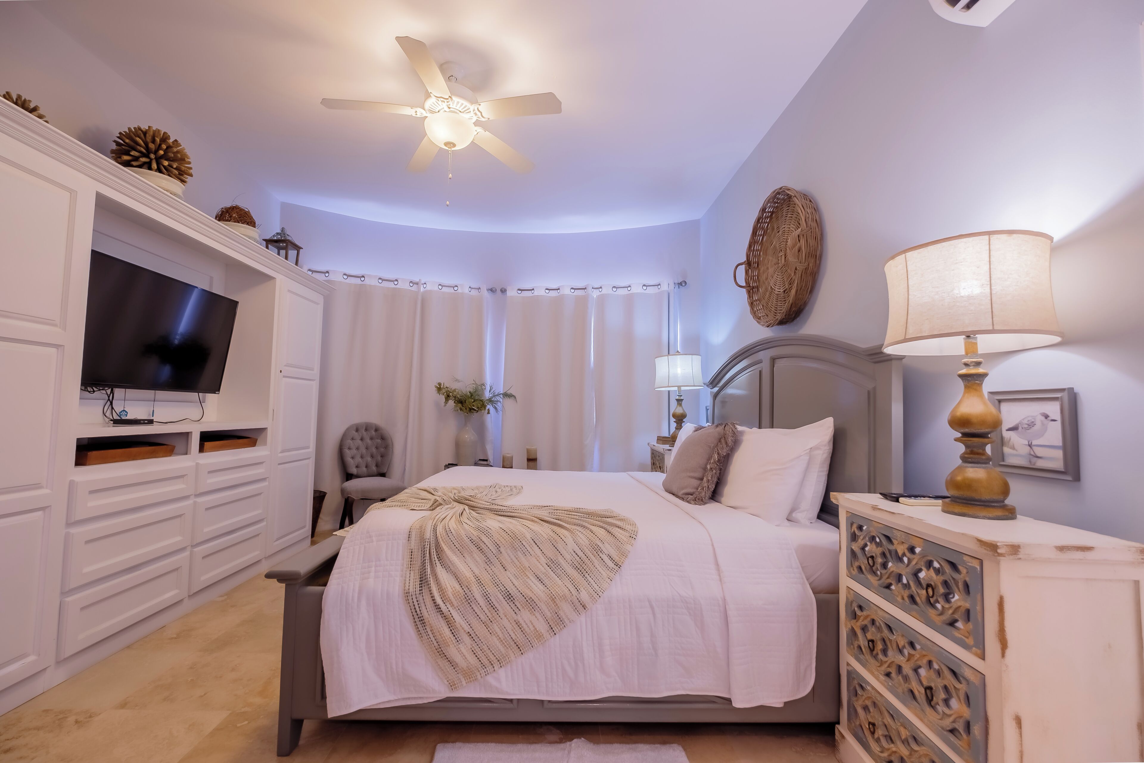 Leilighet – deluxe, balkong, strandutsikt