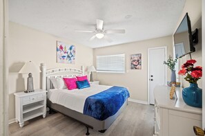 Iron/ironing board, WiFi, bed sheets - New Oceanfront Caswell Condo w Pool Deck Views (Oak Island)